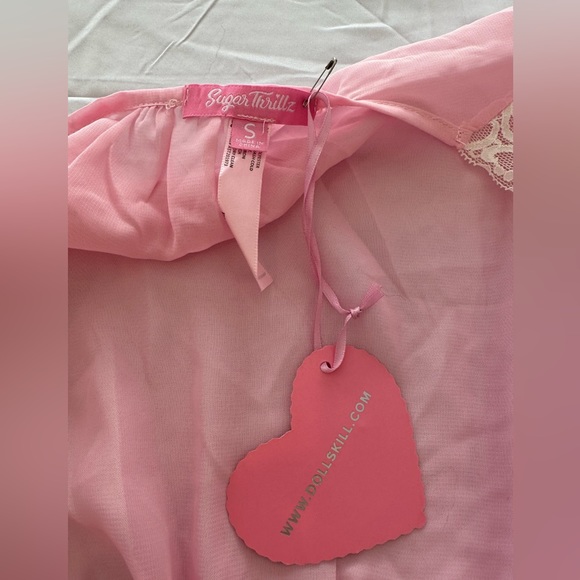 NWT ADORABLE Sugar Thrills dress/robe from Dolls Kill - Picture 3 of 5